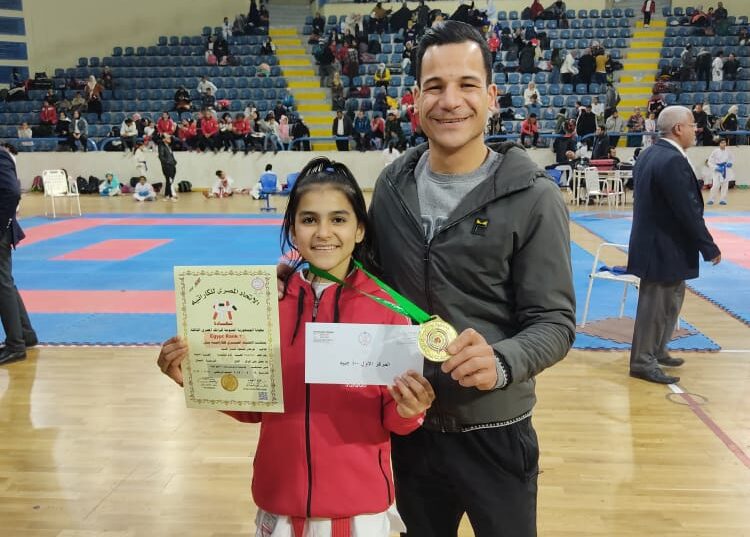 نورهان مسعود تحصد المركز الأول في بطولة الرانك المصري الثالثة للأشبال في الكوميتيه