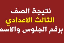 نتيجة الشهادة الإعدادية الترم الثاني 2022 نتيجة الصف الثالث الإعدادى 2022 القاهرة نتيجة الصف الثالث الإعدادي محافظة الجيزة 2022 نتيجة الصف الثالث الإعدادي 2022 دمياط