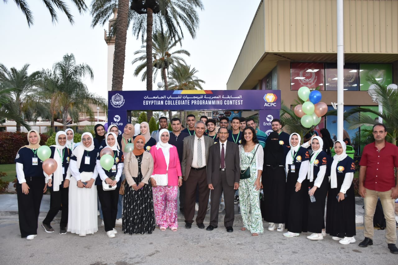 تأهل كلية الحاسبات والذكاء الاصطناعي جامعة مدينة السادات فى المسابقة الدولية " ECPC " 