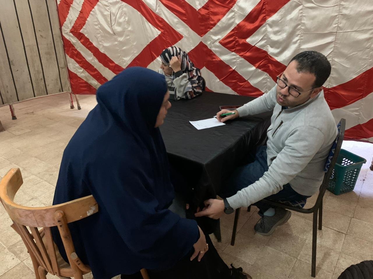 جامعة مدينة السادات تنظم قافله طبيه بقرية "كفر محمود "بمحافظةالمنوفية