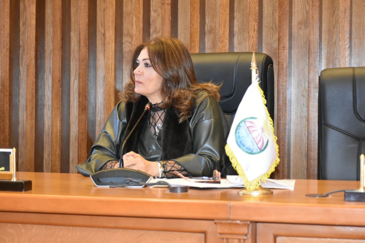 الدكتورة شادن معاوية: حريصون على العمل الجماعي لتطوير جامعة مدينة السادات