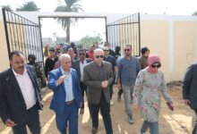 محافظ بني سويف يتفقد مشروعات "حياة كريمة " المرحلة الأولى