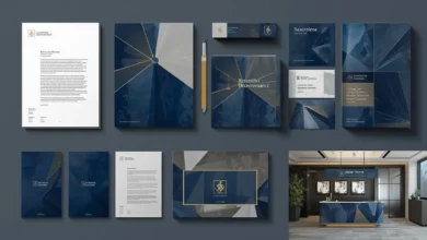 اسعار تصميم هوية تجارية | تصميم مطبوعات الشركات والمؤسسات | تجهيز مكاتب