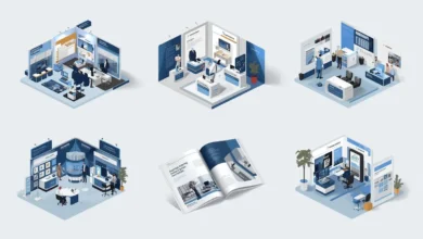 شركة تصميم معارض في السعودية | طباعة بروشور | سعر تصميم كتالوج