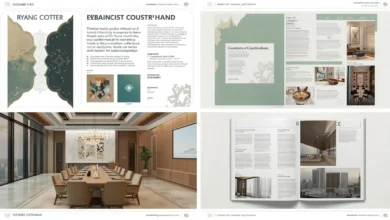 شركة تصميم هوية بصرية في السعودية | تجهيز قاعات المؤتمرات | تصميم كتالوج