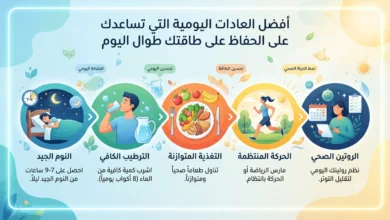 أفضل العادات اليومية التي تساعدك على الحفاظ على طاقتك طوال اليوم