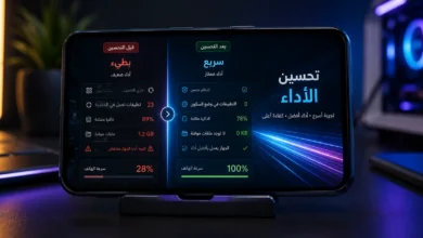 تحسين الأداء وزيادة سرعة الهاتف داخل بيئة تقنية حديثة.