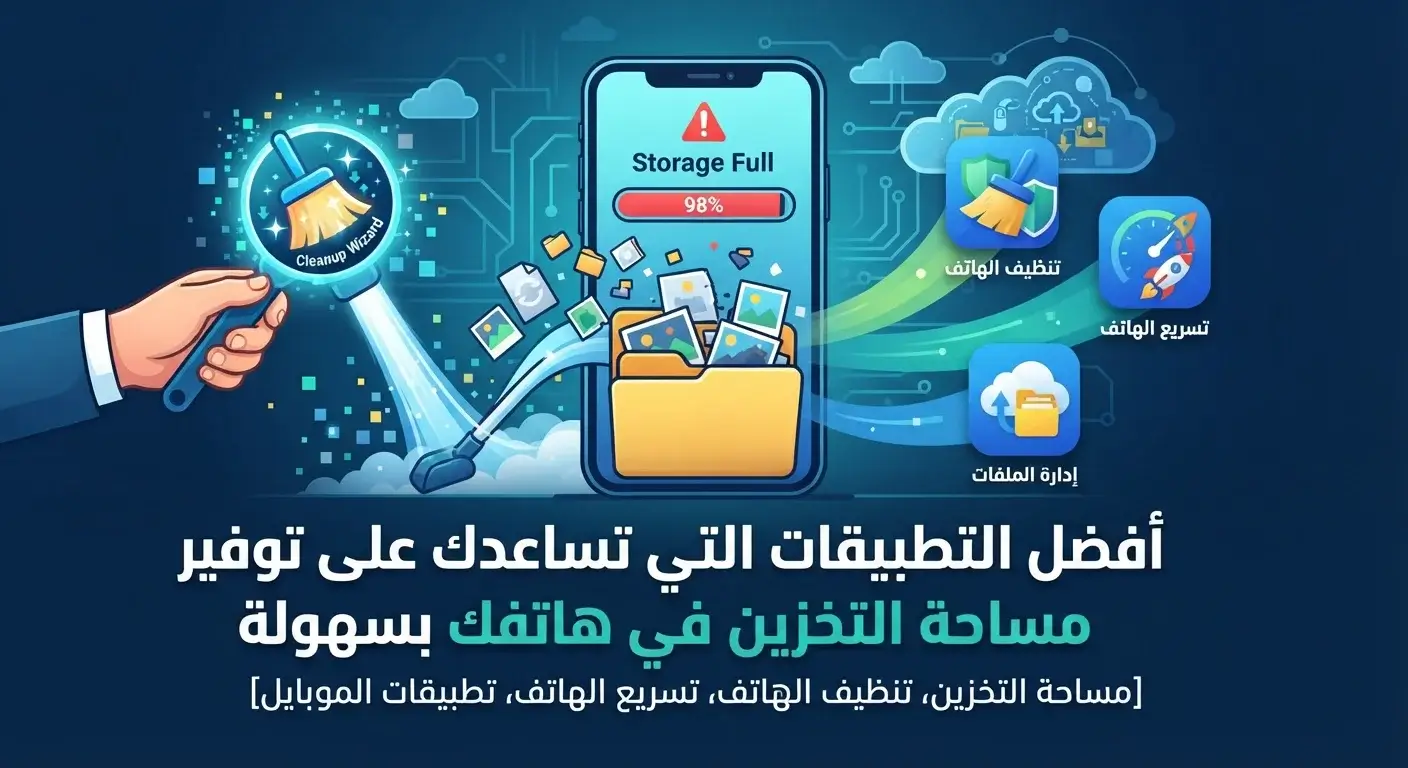 أفضل التطبيقات التي تساعدك على توفير مساحة التخزين في هاتفك بسهولة
