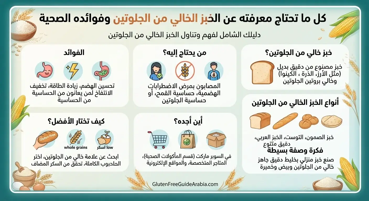 كل ما تحتاج معرفته عن الخبز الخالي من الجلوتين وفوائده الصحية