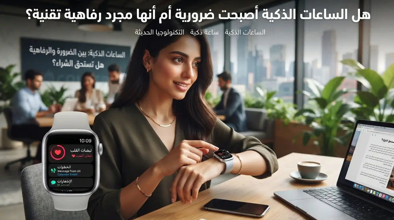 هل الساعات الذكية أصبحت ضرورية أم أنها مجرد رفاهية تقنية؟