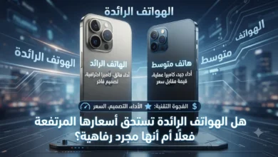 هل الهواتف الرائدة تستحق أسعارها المرتفعة فعلًا أم أنها مجرد رفاهية؟