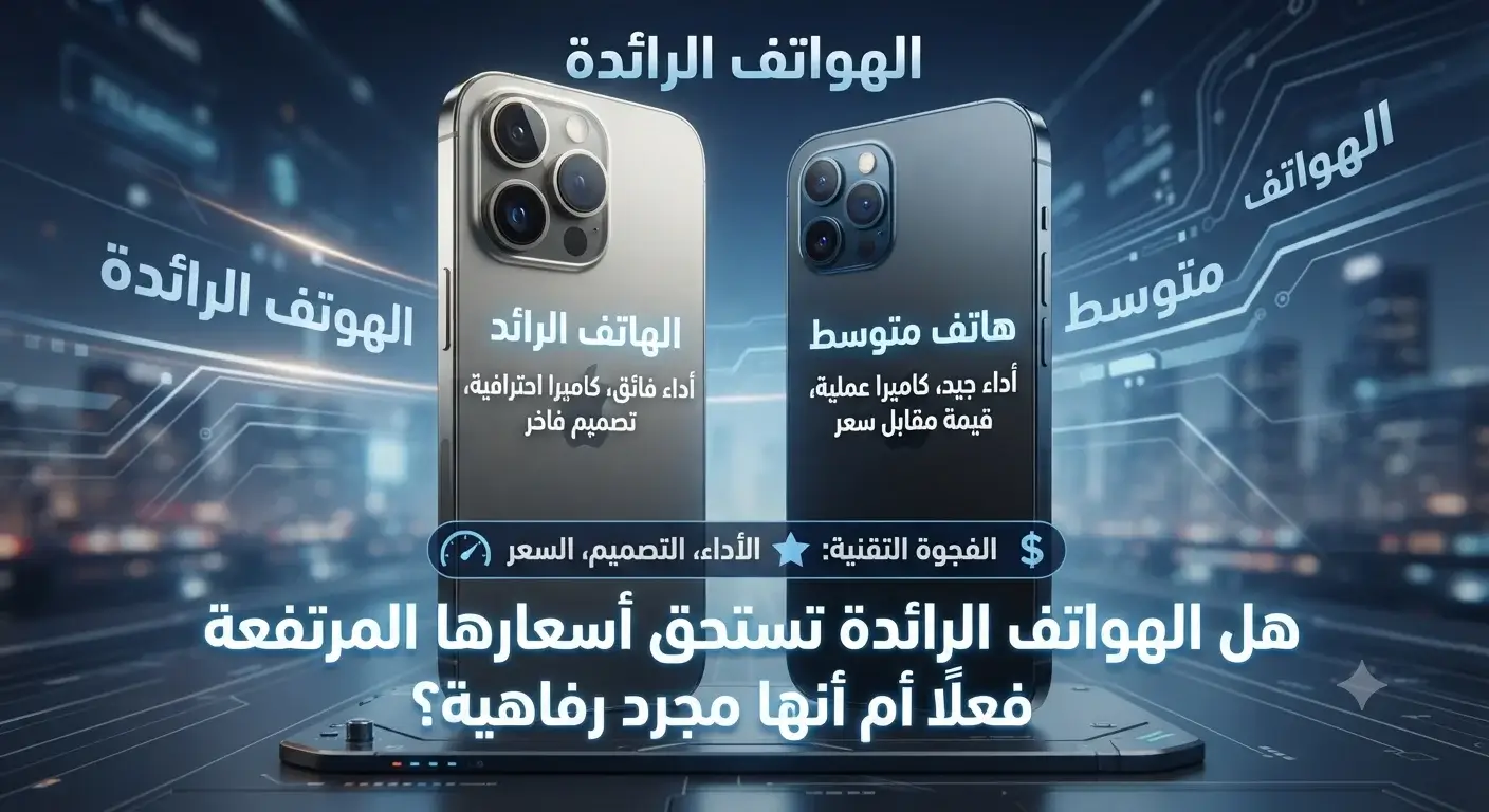 هل الهواتف الرائدة تستحق أسعارها المرتفعة فعلًا أم أنها مجرد رفاهية؟