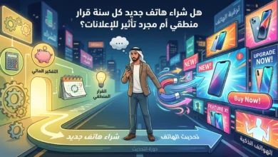 هل شراء هاتف جديد كل سنة قرار منطقي أم مجرد تأثير للإعلانات؟